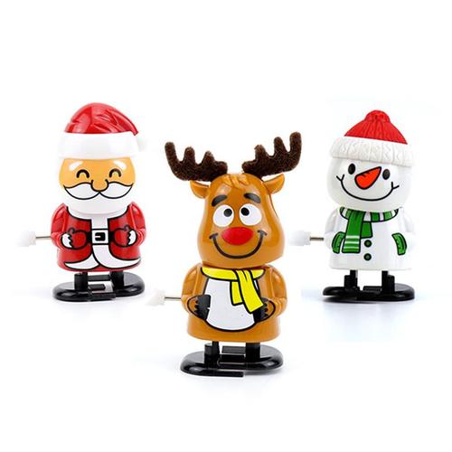 아이윙스-1500 크리스마스 태엽 뚜벅이 단체 어린이집 유치원 초등 크리스마스선물 단체선물 답례품 (4개)