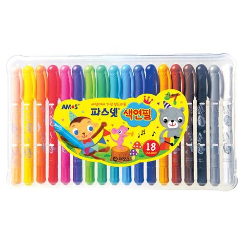 아이윙스-아이윙스 14000 아모스 파스넷 색연필 18색 3가지기능