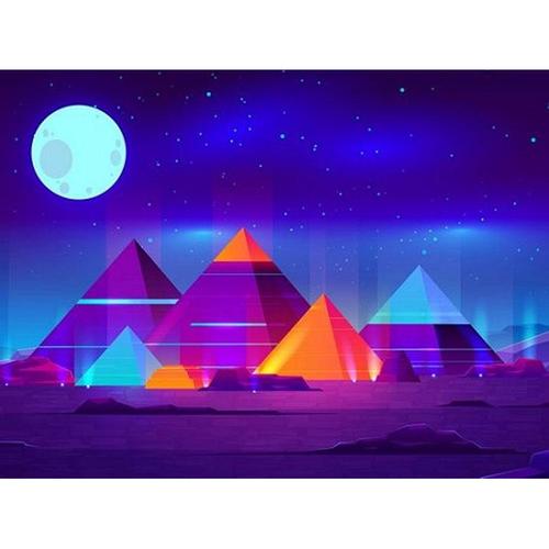 아이윙스-아이윙스 피포페인팅 Q5557 Osaek Pyramid 피라미드 나잇 DIY명화그리기 DIY그림그리기