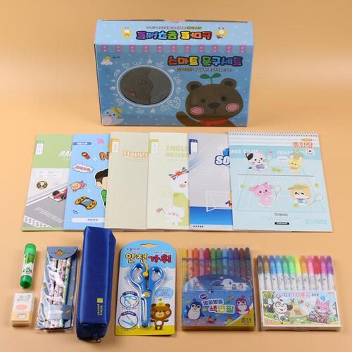 아이윙스-아이윙스 스마트 종합 문구세트 IWS 어린이집 유치원 초등학교 학원교회  단체선물